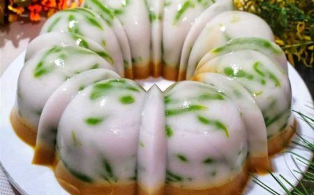 Resep Puding Cendol Gula Merah, Sajian Nikmat untuk Buka Puasa