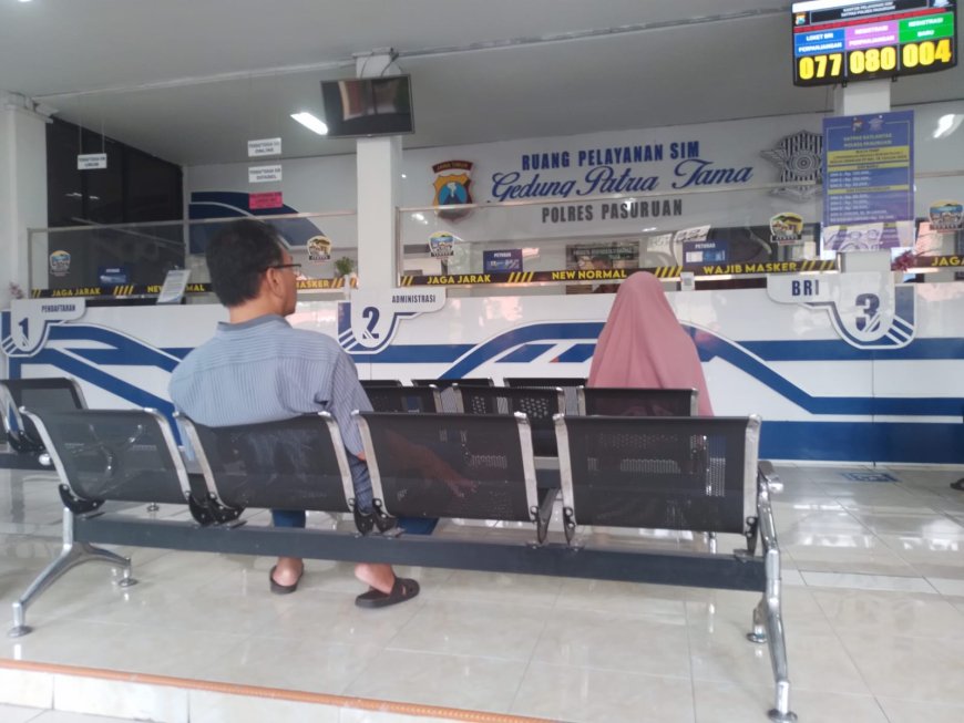 Ujian Teori E-AVIS di Satpas Polres Pasuruan Sulit Lulus