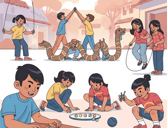 5 Permainan Tradisional Ini Populer di Tahun 90an, Apa Saja?