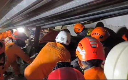 Upadate Pagi Ini : Korban Ambruknya Al Khoziny Capai 65 Orang Meninggal