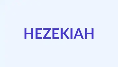 Hizkia: Makna Nama Raja Alkitabiah, Asal Ibrani, & Sifat Kepemimpinan